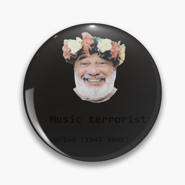 Item preview, carlos music terrorist Classic T-Shirt designed and sold by JanaBewert.