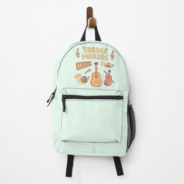 Item preview, Cute Musical Instruments, Treble Makers Music Pun designed and sold by rustydoodle.
