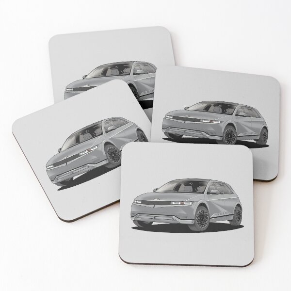 Item preview, Hyundai Ioniq 5 Electric Car in Grey designed and sold by Webazoot Industries - Car Art.