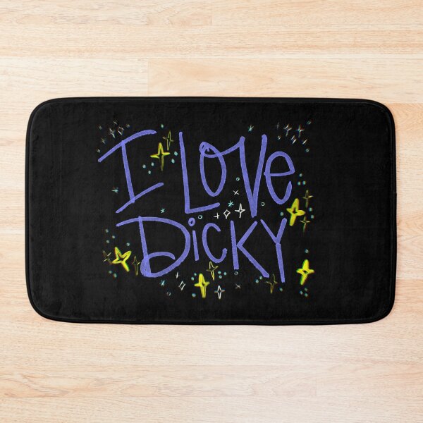 Item preview, I LOVE DICKY CUSTOM NAME PURPLE designed and sold by GIVENGRACE.ART.