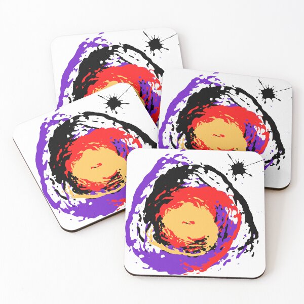 Item preview, Colourful Paint Splatter Swirl Design  designed and sold by CreativNode.