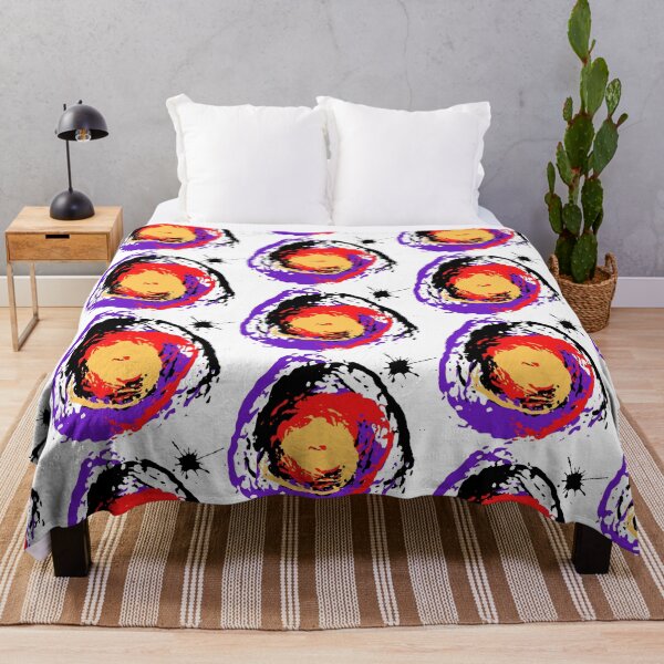 Item preview, Colourful Paint Splatter Swirl Design designed and sold by CreativNode.