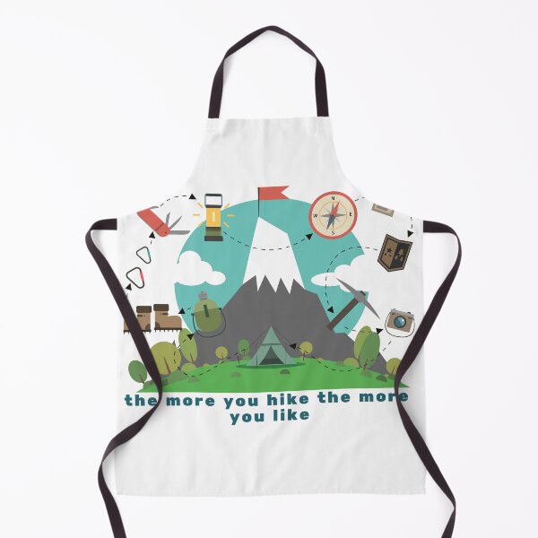 Item preview, The More You Hike The More You Like designed and sold by behappyshirts.