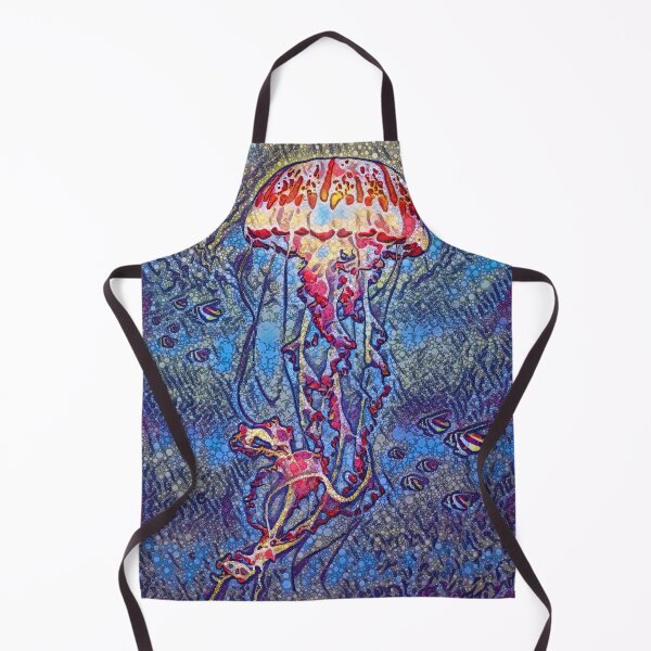 Item preview, Jellyfish Under The Waves Mosaic Art Design designed and sold by Heathermarie321.