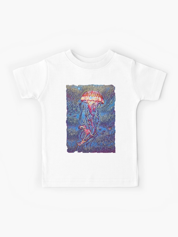  Jellyfish Kids' T-Shirt - Painting T-Shirt
