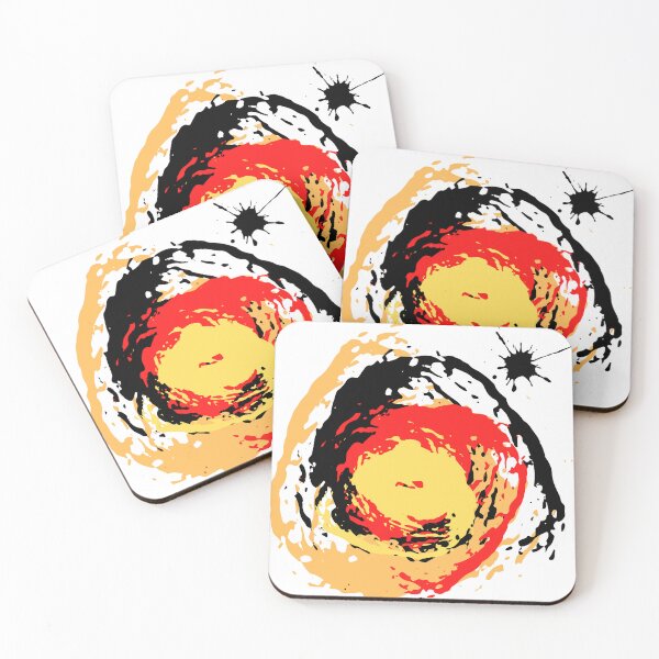 Item preview, Colourful Paint Splatter Swirl Design  designed and sold by CreativNode.
