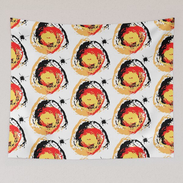 Item preview, Colourful Paint Splatter Swirl Design  designed and sold by CreativNode.
