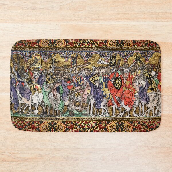 Item preview, KING ARTHUR  BATTLE SCENE Arthurian Legends Medieval Miniature designed and sold by BulganLumini.