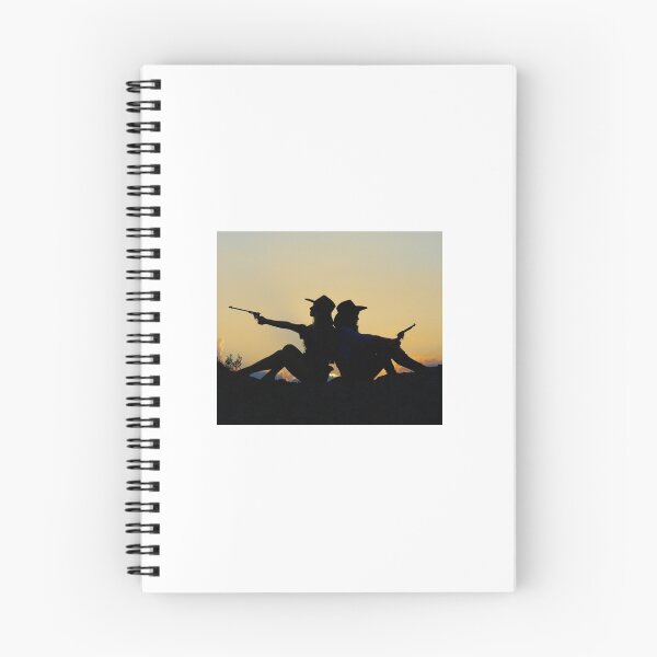 Item preview, Vaqueras con pistolas al atardecer designed and sold by kkbedard.