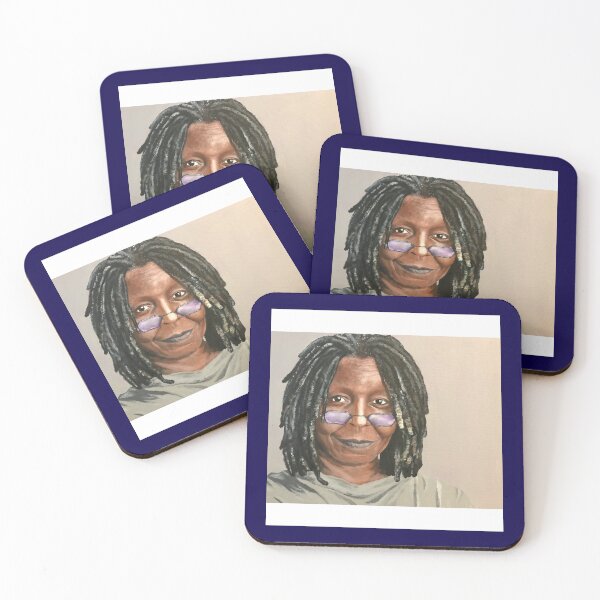 Item preview, Whoopi Goldberg painting Chiffon Top designed and sold by dakotaogvryan.