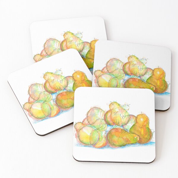 Item preview, pears and pastels  designed and sold by handmadehipsters.