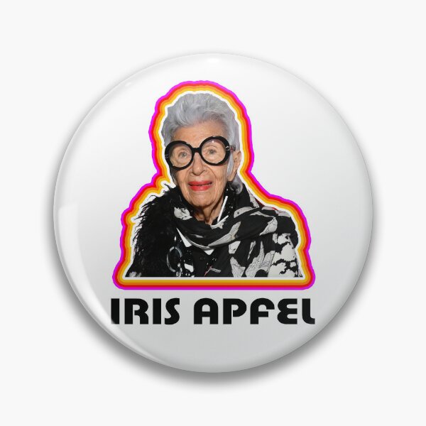 Item preview, Iris Apfel - Fashionista Icon white designed and sold by OrlandoUnique.