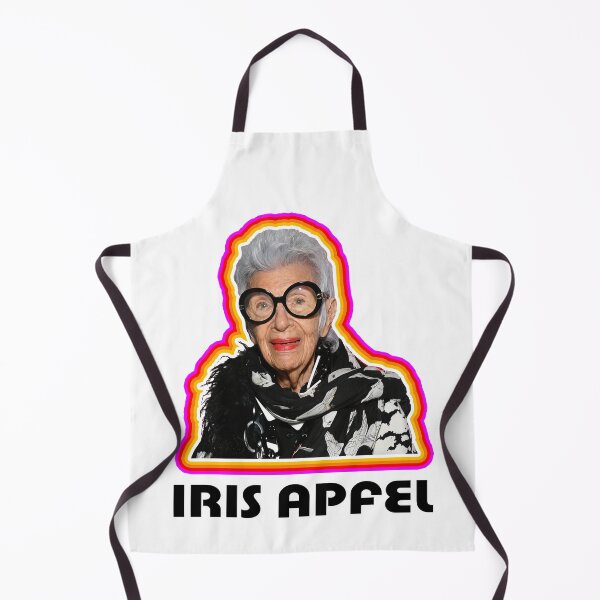 Item preview, Iris Apfel - Fashionista Icon white designed and sold by OrlandoUnique.