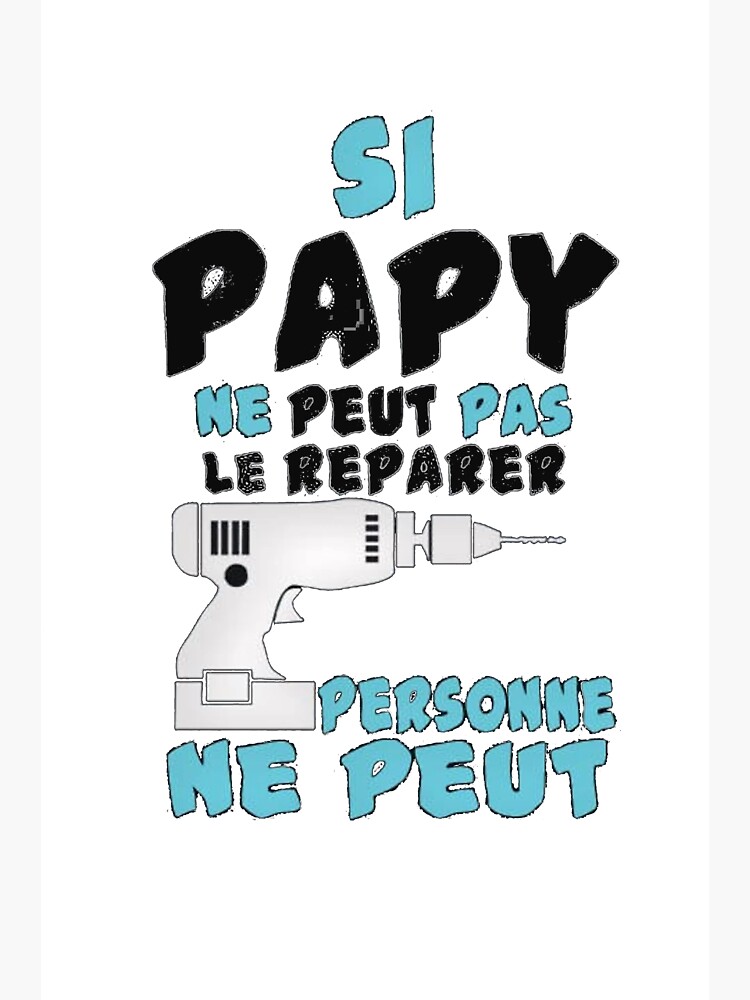 Tasse Céramique 325ml Si Papa Ne Peut Pas Le Réparer - Mug Humour Bricolage Papa Cadeau Fete Des Peres