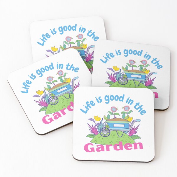 Item preview, Pastel Life is Good in the Garden Design  designed and sold by CreativNode.