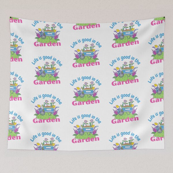 Item preview, Pastel Life is Good in the Garden Design  designed and sold by CreativNode.