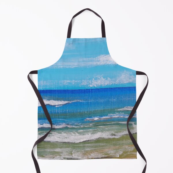 Item preview, The Netherlands Dutch Seascape View, Holland Lowtide Blue Beachscape designed and sold by DiensDesign.