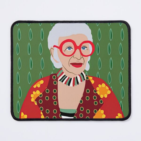 Item preview, Iris Apfel Fashionista designed and sold by OrlandoUnique.