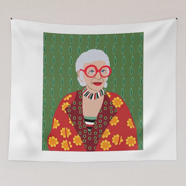 Item preview, Iris Apfel Fashionista designed and sold by OrlandoUnique.