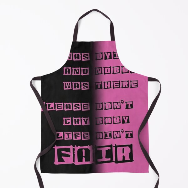 Item preview, Don't Cry Baby Life Ain't Fair - Lil Peep Quotes designed and sold by FahraNid.