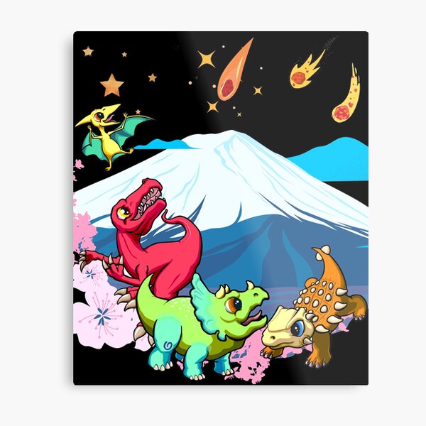 Google Dino Game Metal Prints for Sale