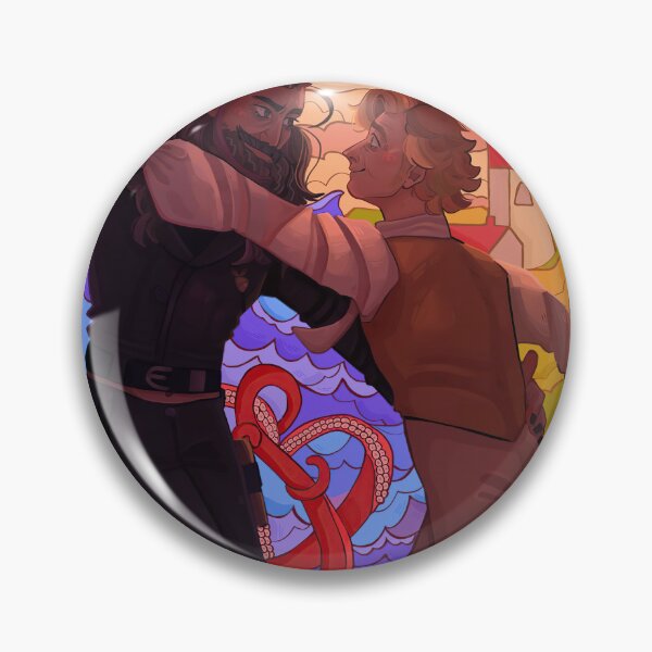 Item preview, Ed Teach and Stede Bonnet dance together designed and sold by CristaloHipp.