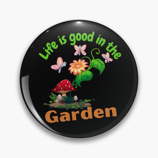 Item preview, Life is Good in the Garden Design  designed and sold by CreativNode.