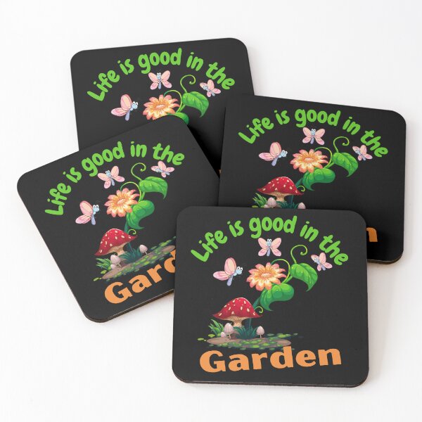 Item preview, Life is Good in the Garden Design  designed and sold by CreativNode.