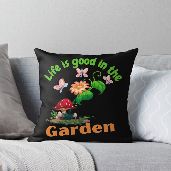 Item preview, Life is Good in the Garden Design  designed and sold by CreativNode.