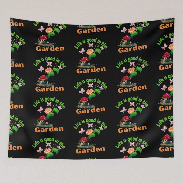 Item preview, Life is Good in the Garden Design  designed and sold by CreativNode.