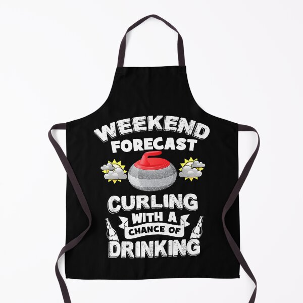 Item preview, Weekend Forecast Curling With A Change Of Drinking designed and sold by levintere.