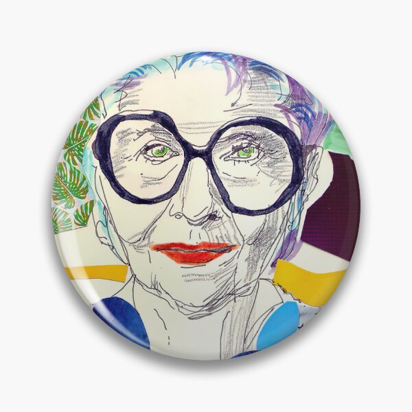 Item preview, Iris Apfel fanart designed and sold by OrlandoUnique.