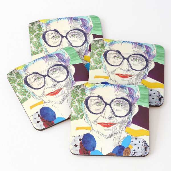 Item preview, Iris Apfel fanart designed and sold by OrlandoUnique.