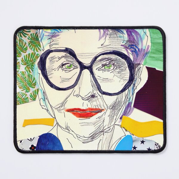 Item preview, Iris Apfel fanart designed and sold by OrlandoUnique.