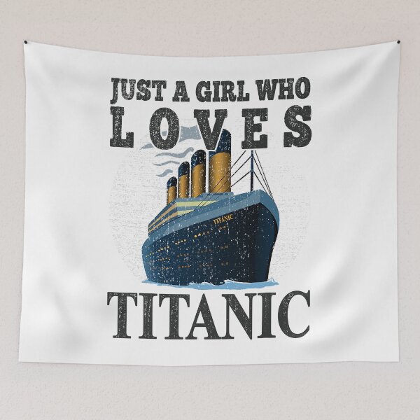 Item preview, Just A Girl Who Loves Titanic Boat Titanic Girls designed and sold by caintati.