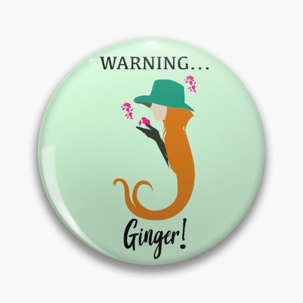 Item preview, Warning Ginger! designed and sold by BELLOBORDO.