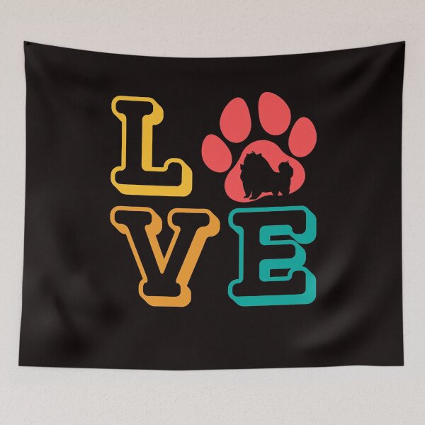 Item preview, Love Pomeranian Paw Pommy Dog Breed German Spitz Puppy Pet designed and sold by TomGiantDesigns.