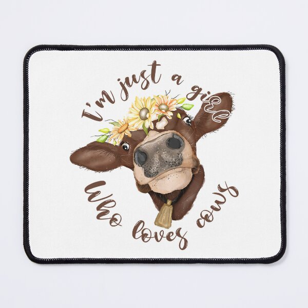 Item preview, Just A Girl Who Loves Cows - Farm Animal designed and sold by caintati.