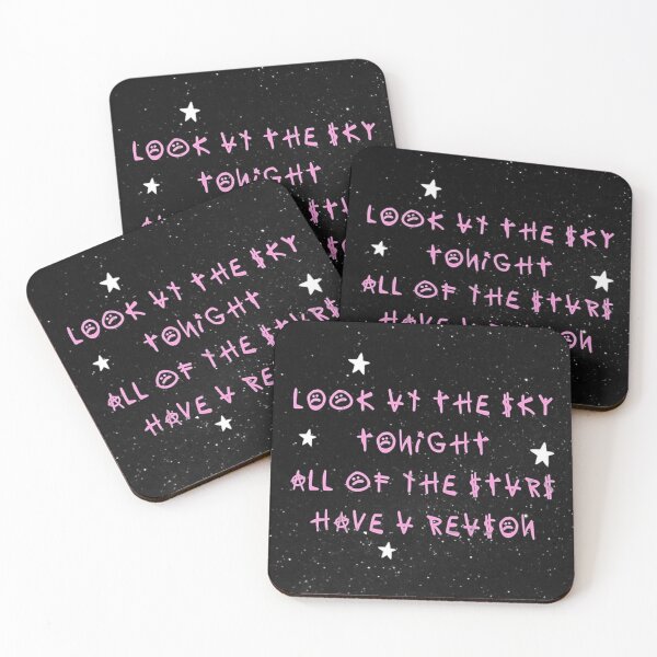 Item preview, Look At The Sky Stars Have A Reason - Lil Peep Quotes designed and sold by FahraNid.