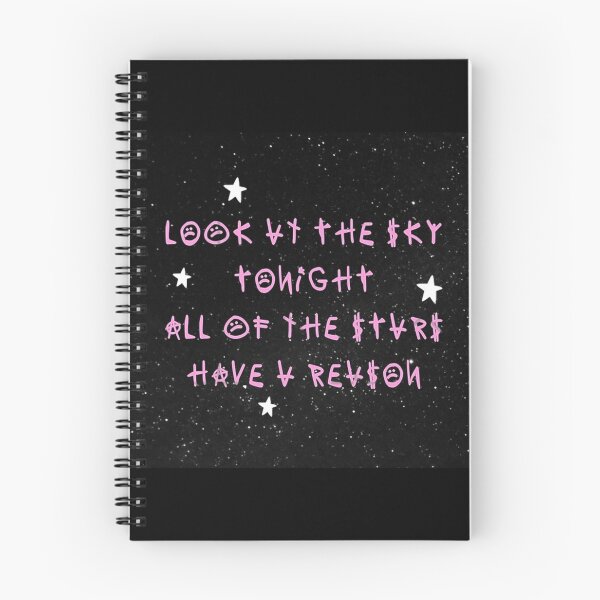Item preview, Look At The Sky Stars Have A Reason - Lil Peep Quotes designed and sold by FahraNid.
