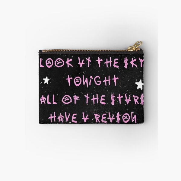 Item preview, Look At The Sky Stars Have A Reason - Lil Peep Quotes designed and sold by FahraNid.