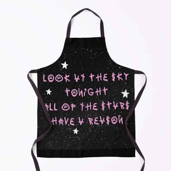 Item preview, Look At The Sky Stars Have A Reason - Lil Peep Quotes designed and sold by FahraNid.