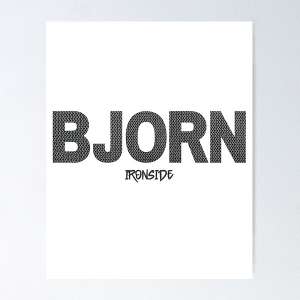 Muro D'Arte Bjorn Ironside Poster 12 x 16 Inches : : Home & Kitchen