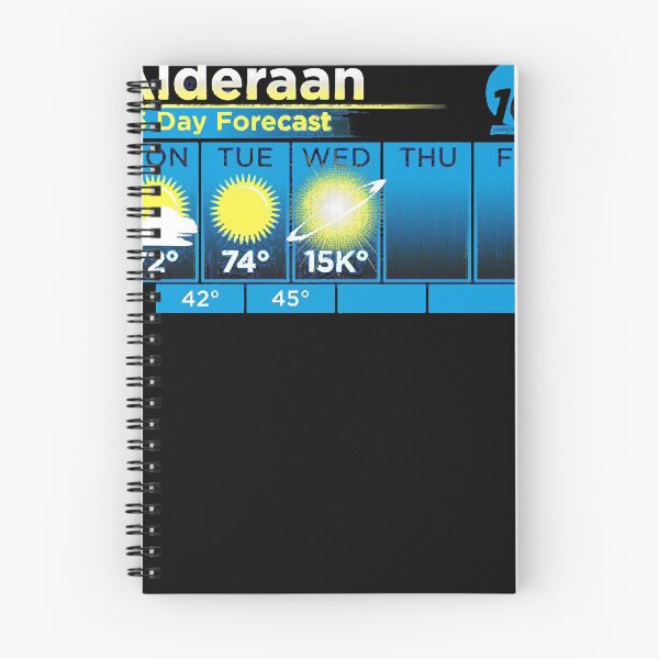Item preview, ALDERAAN 5 DAY FORECAST Classic designed and sold by IsbellJanet30.