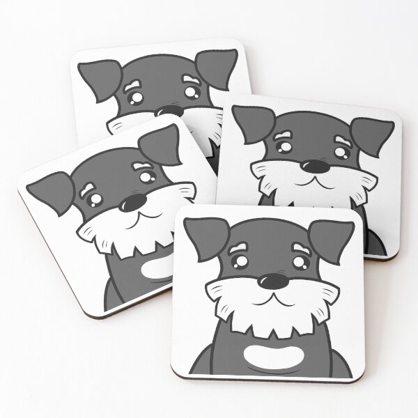 Item preview, Kramer The Kawaii Schnauzer Dog designed and sold by ZuriAmbessa.