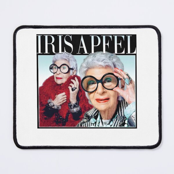 Item preview, Iris Apfel Tee White designed and sold by OrlandoUnique.