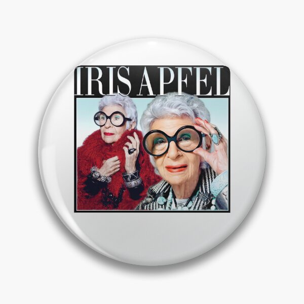 Item preview, Iris Apfel Tee White designed and sold by OrlandoUnique.