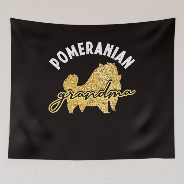 Item preview, Pomeranian Grandma Pommy Pom German Spitz Puppy Pet Paw designed and sold by TomGiantDesigns.