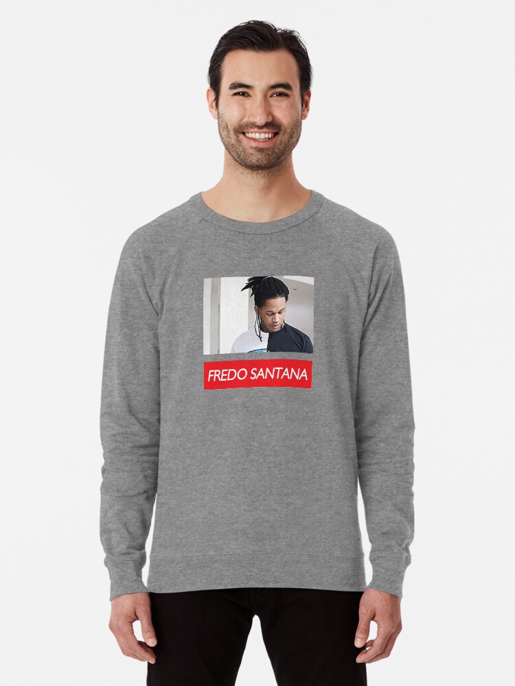 Fredo Santana V2 Lightweight Sweatshirt By Thelaw61 Redbubble