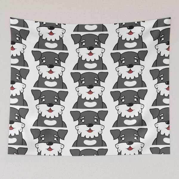 Item preview, Kramer The Happy Schnauzer Dog designed and sold by ZuriAmbessa.